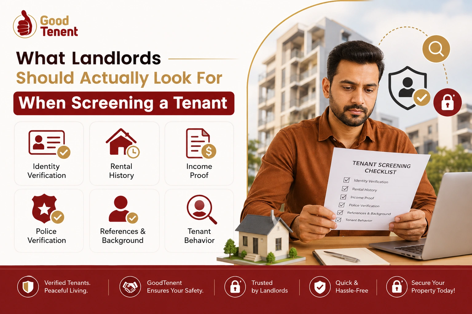 What Landlords Should Actually Look For When Screening a Tenant